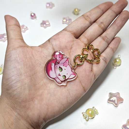 Kittyfish Acrylic Keychain - Dainty Treasures