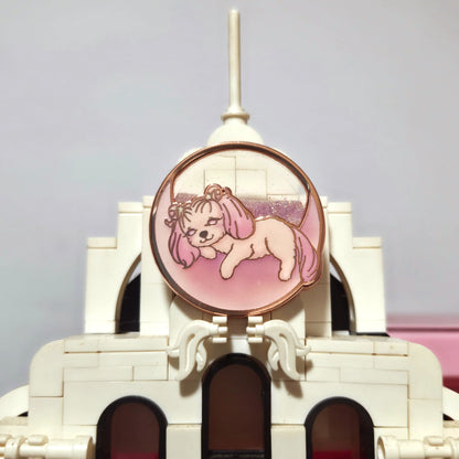 Glow - in - the - Dark Sleepy Treasure Enamel Pin - Dainty Treasures