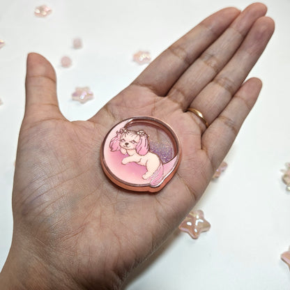 Glow - in - the - Dark Sleepy Treasure Enamel Pin - Dainty Treasures